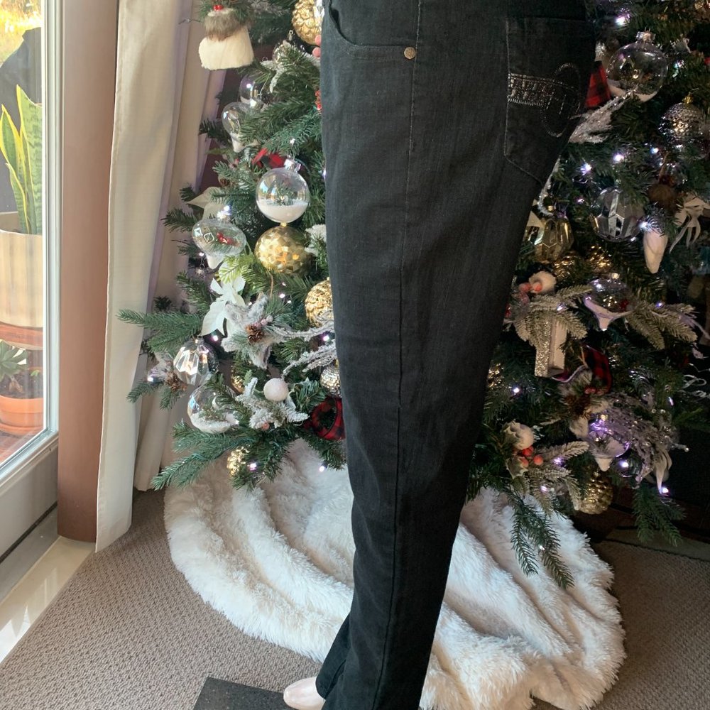 Y&F Stretch Black Jeans - Picture 2 of 5